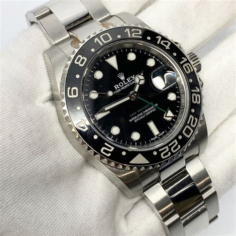 rolex black gmt master ii price|Rolex GMT Master black bezel.